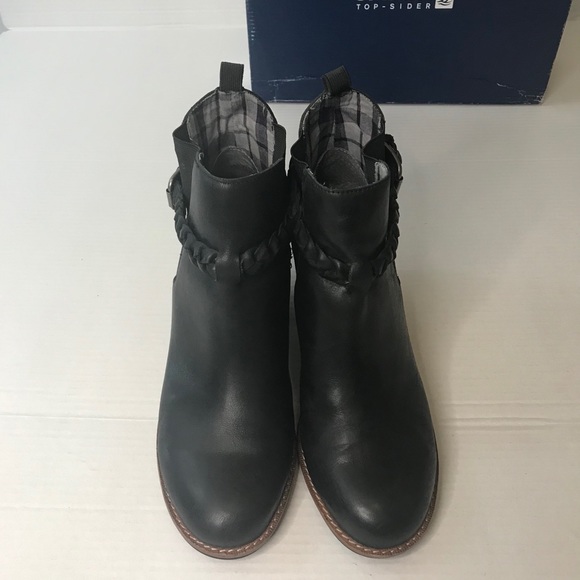 Sperry Top-Sider Liberty Leather Booties- 8.5 M - Picture 10 of 15